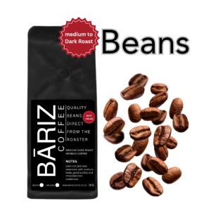 1KG MEDIUM-DARK ROAST Beans