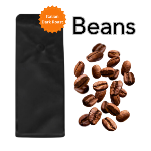 1KG ITALIAN-ROAST Beans (unlabelled)