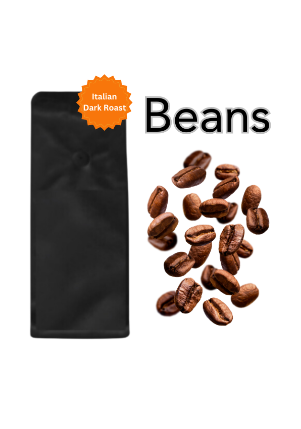 1KG ITALIAN-ROAST Beans (unlabelled)